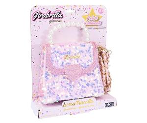 Girabrilla Fashion Bauletto, Borsetta Pochette con Maniglia di Perle e Tracolla
