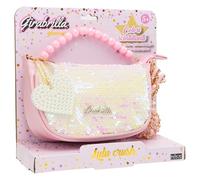 Girabrilla Glamour - Borsetta Lulù Crush con Maniglia di Perline, Tracolla e Charms a Cuore