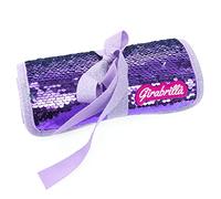 Girabrilla Nice Group Astuccio Puffer da Scuola per Bambine e Ragazze, Effetto Piumino, Colore Viola Scuro, Taglia Unica, 19029