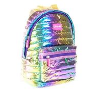 Girabrilla- Zaino Puffer Multicolor Backpack in Morbido Tessuto Nylon dai Colori cangianti, Taglia Unica, 19038