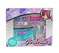 Girabrilla Nice Group Shiny Beauty, Busta Make up con Paillettes Reversibili