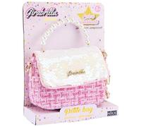 Girabrilla Petite Bag, Borsetta Tweed a Tracolla