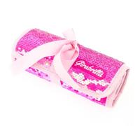 Girabrilla Nice Group Astuccio Puffer Pencil Case per Bambine, in Paillettes Reversibili, colore casuale, taglia unica