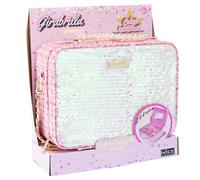 Girabrilla Tweed Case, 1 Maxi Valigetta Make Up Trucchi Bianca