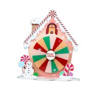 Giradischi a premi Ruota della roulette portatile per fiere di Natale Festa