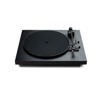 Giradischi A1.2 completamente automatico con trasmissione a cinghia con funzione Start/Stop, ritorno braccio (nero)