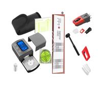 Giradischi Accessori Strumento di Calibrazione Record 4Pcs Set Tone Braccio Scala Giradischi Ago Con Spazzola