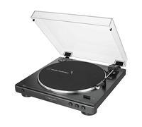 Audio-Technica Giradischi con Trasmissione a Cinghia Automatico 33 1/3, 45 Giri/min colore Nero - AT-LP60X