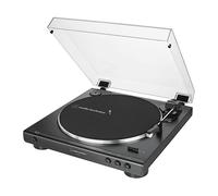 Audio-Technica Giradischi con Trasmissione a Cinghia Automatico 33 1/3, 45 Giri/min colore Nero - AT-LP60X