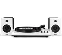 GIRADISCHI BLUETOOTH GEMINI TT 900 BW CON DIFFUSORI 50W COLORE BIANCO E NERO