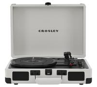 Giradischi Crosley CR8005DP-WF Cruiser Plus Vintage a 3 velocit con Bluetooth in/out, bianco, stile fattoria
