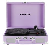 Giradischi Crosley CR8005F-LN Cruiser Plus Vintage a 3 velocit con Bluetooth in/out, colore lavanda