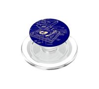Giradischi DJ Schematico Partito Discoteca Dance Beats Mixologist PopSockets PopGrip per MagSafe