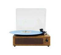 Giradischi , Giradischi Vintage Multifunzionale, Giradischi In Legno, Lettore Audio con Spina UE