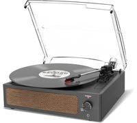 Giradischi in Vinile Con Altoparlante Giradischi Vintage Con Trasmissione a Cing