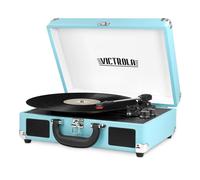 Victrola Journey, Valigia Giradischi Vintage Bluetooth a 3 Velocità, Turchese