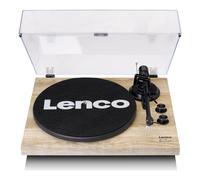 Lenco LBT188PI Giradischi, Giradischi Vinili, Giradischi Bluetooth - Pre-amplificatore - MMC AT3600 - Trasmissione a cinghia - Anti-skating - Controllo Start/Stop - RCA - Copertura antipolvere - Legno