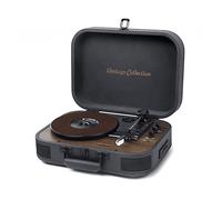 GIRADISCHI MUSE MT-207 DGB - Tipo di ingresso MM, Uscita RCA, Bluetooth Nero, Grigio, Legno