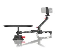 Giradischi per fotografia a 360°, espositore professionale per cabina fotografica, cursore per fotocamera rotante per video commerciali, regolabile e facile da usare