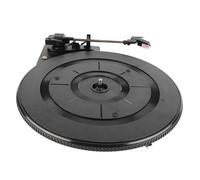 Giradischi per Giradischi, Giradischi per Grammofono Leggero in Plastica Ad Alte Prestazioni con Trasmissione a Cinghia