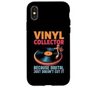 Giradischi per musica in vinile LP Collezionista in vinile Custodia per iPhone X/XS