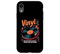 Giradischi per musica in vinile LP Collezionista in vinile Custodia per iPhone XR