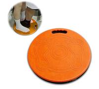 Giradischi per pazienti anziani disabili, 39 cm, piastra di trasferimento antiscivolo da 150 kg, disco di trasferimento antiscivolo per la cura domestica Mobility Aid (arancione)