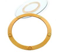 Giradischi per Pigri da 12 Pollici con Cuscinetto Girevole, Base Girevole in Acciaio Resistente, Base Girevole Fai-da-Te, Rotazione a 360 Gradi (Dimensioni: 40 cm (16 Pollici)).