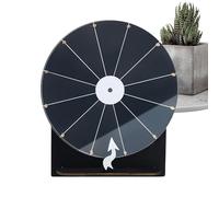 Giradischi per vincite - 28 cm Roulette in Legno, Ruota della, Accessorio da Gioco solubile per Adulti, Giovani, organizzatori di Feste, Feste di Classe, riunioni di Famiglia, Nascita dei