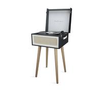 Prixton - Giradischi Detroit Riproduttore di Vinili tramite Bluetooth e Radio 2 Altoparlanti stereo integrati - Velocità 33, 45, 78 giri