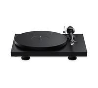 Pro-Ject Debut EVO 2, giradischi audiofili di nuova generazione con braccio in fibra di carbonio, selezione elettronica della velocità e cartuccia Pick it MM EVO premontata, prodotto in Europa (nero