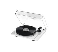 Pro-Ject E1 - Giradischi Plug & Play Entry Level con stadio phono commutabile integrato e interruttore elettronico di velocità 33/45 (bianco)