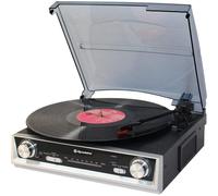 Giradischi Roadstar TTR-8634 2x Speaker Integrati FM RCA Autostop 230V