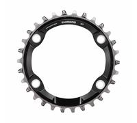 Shimano FC-M8000 Deore XT 11V, Corona Singola Unisex Adulto, Nero 30D
