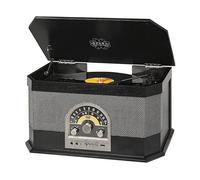 GIRADISCHI TREVI TT 1040 BT, 18 W Argento, Nero
