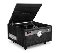 Giradischi Victrola Century con orologio nero