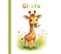 Girafa - Caderno para Treino da Caligrafia e Escrita Legível: Um recurso pedagógico que ajuda a desenvolver uma escrita mais segura, fluida e confiante, com linhas adaptadas para facilitar o foco.
