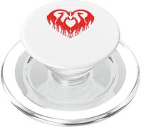 Giraffa A Forma di Cuore Giraffe PopSockets PopGrip per MagSafe
