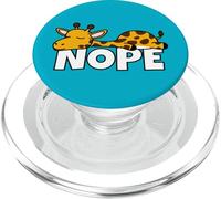 Giraffa Africa Animali Viaggio Not Today Nope PopSockets PopGrip per MagSafe