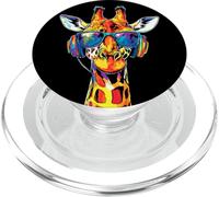 Giraffa Africa Love Safari Wilderness Wild Sweet Giraffes PopSockets PopGrip per MagSafe