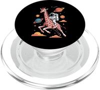 Giraffa Astronauta Giraffe Pianeti Sistema Solare PopSockets PopGrip per MagSafe