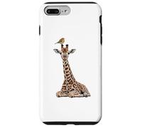 Giraffa Pettirosso Uccello Ornitologo Biologo Animale Custodia per iPhone 7 Plus/8 Plus