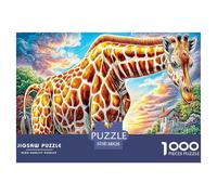 Giraffa Puzzle 1000 Pezzi, Jigsaw Puzzle Per Adolescenti E Bambini, Giochi Stimolanti Per Tutta La Famiglia 38x26cm/1000pcs