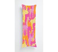 Giraffe Collage Body Pillow Cover 24x71 Inch, Durable Velvet pillow Case Animals, Long body Pillow case cover Soft Breathable, Decorative Bolster Pillowcase for Hotel Couch Bedroom