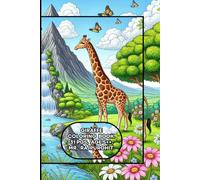GIRAFFE COLORING BOOK.