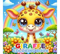 Giraffe Coloring Book: Bold and Easy Designs for Giraffe Animal Lovers - Fun for Kids and Adults