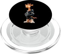 Giraffe Cool Cute Kawaii Cartoon Safari Uomini Donne Bambini PopSockets PopGrip per MagSafe