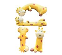 Giraffe Figurines - Drip Glue, Set Of 4 Giraffe Collectible Figurines,