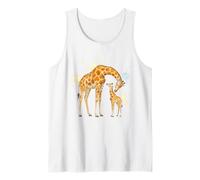 Giraffe Mama Baby Madre Bambino Amore Canotta