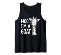 Giraffe Moo Sono Una Capra, Divertente Detto Animale Canotta